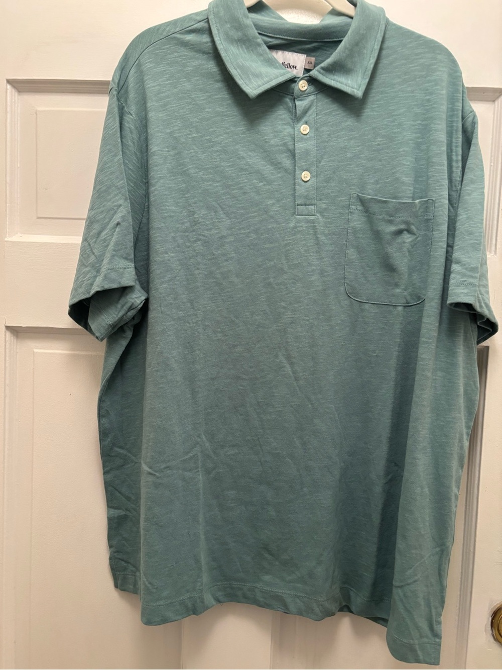 Goodfellow & Co Seafoam Green Pocket Polo Size XXL